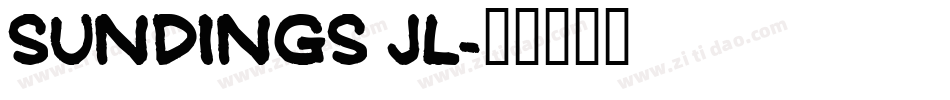 Sundings JL字体转换